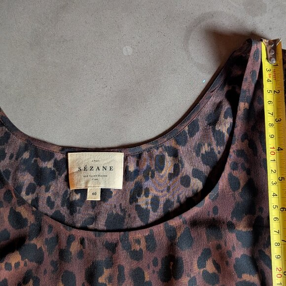 Sézane Luci0 Tank |  Leopard print - Picture 10 of 16